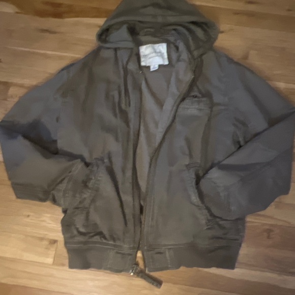 New!!!!American Eagle Mens jacket w/hood(2Free items with this purchase!!) - Picture 2 of 4